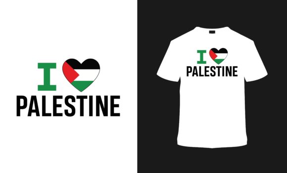 I Love Palestine T-shirt Design Review