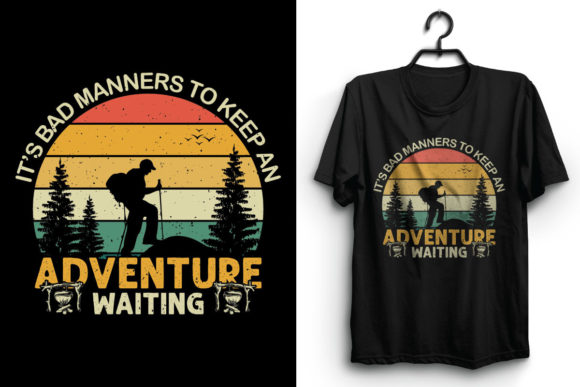 Retro Adventure T Shirt Design Review