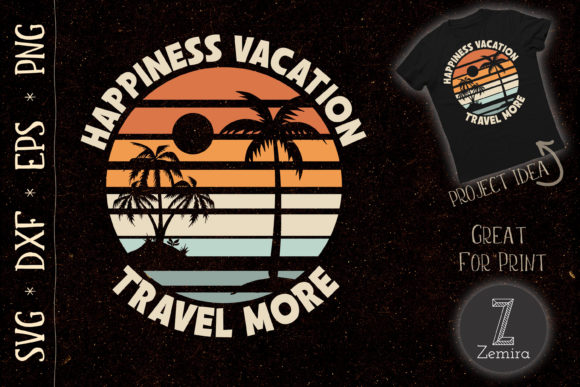 Retro Happiness Vacation Hippie Peace Review