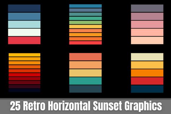 Retro Horizontal Sunset Premium Bundle Review