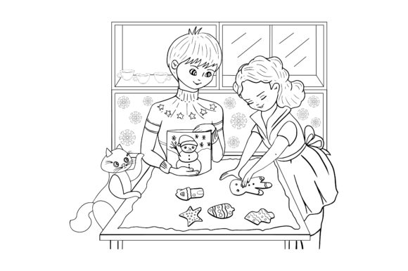 Retro Illustrations Coloring Page: A Designer's Review