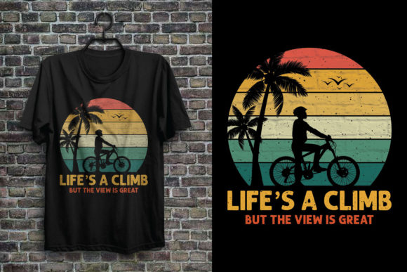 Retro Mountain Bike T Shirt Design Review