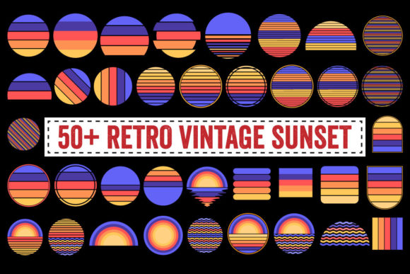 Retro Vintage Sunset Bundle Review