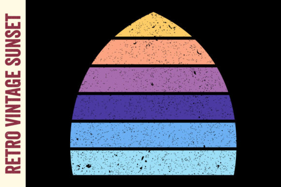 Retro Vintage Sunset Shield Graphic Review