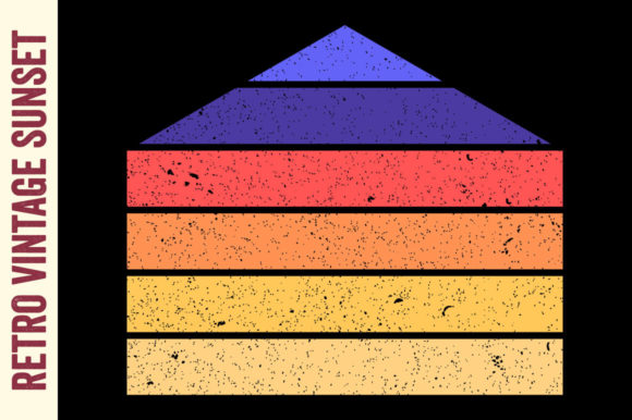 Retro Vintage Sunset Striped Transparent Review