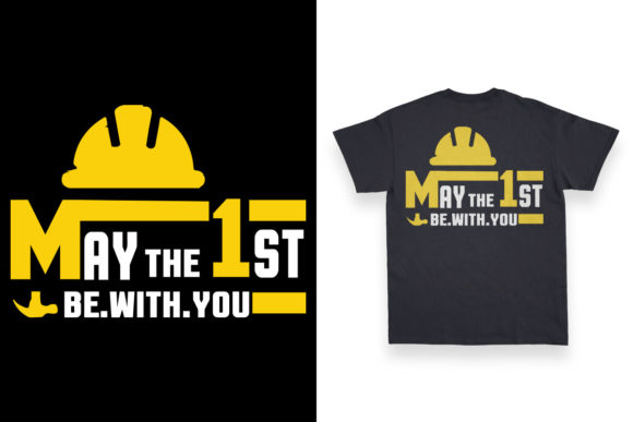T-Shirt Design on Labor Day May 1st.