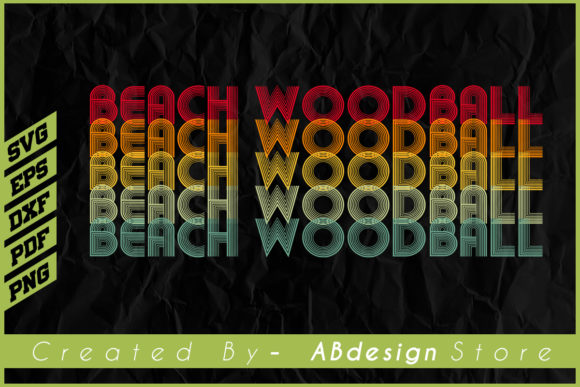 Vintage Retro Beach Woodball Design Review